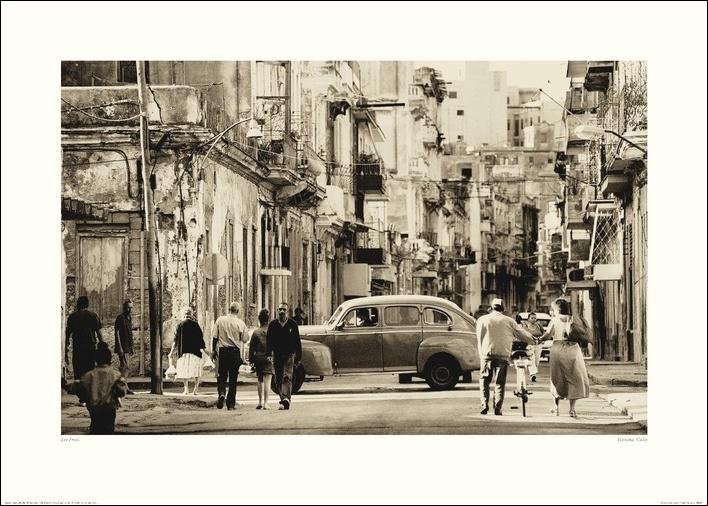 Lee Frost - Havana Street, Cuba Картина