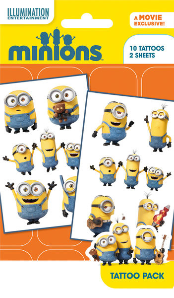 Τατουάζ Minions - Mix 1
