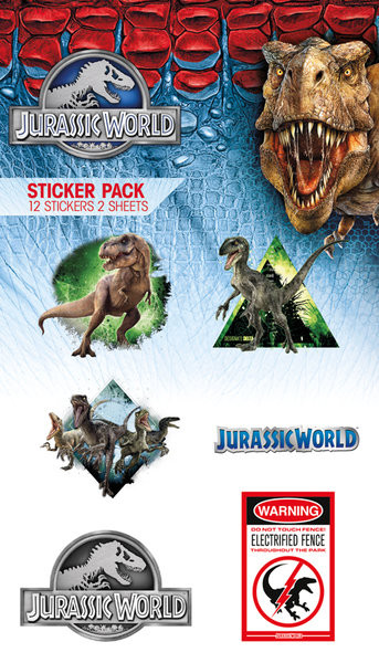 Stickers Jurassic World - Mix