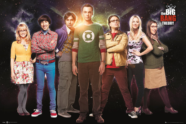 Плакат The Big Bang Theory - Cast