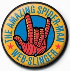 Badge SPIDERMAN - web slinger
