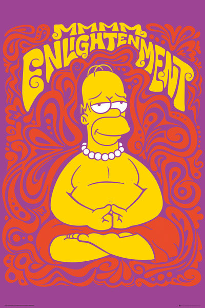 Плакат Les Simpson - Enlightenment