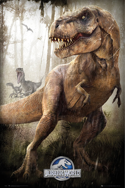Poster Jurassic World - T-Rex