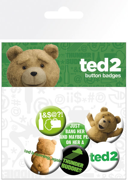 Set bedževa Ted 2 - Mix
