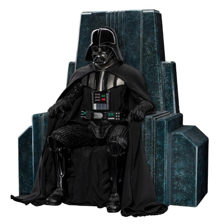 Φιγούρα Iron Studios Star Wars - Darth Vader on Throne Legacy Replica 1/4