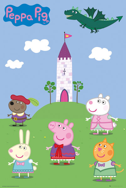 Плакат Peppa Pig – Fairytale