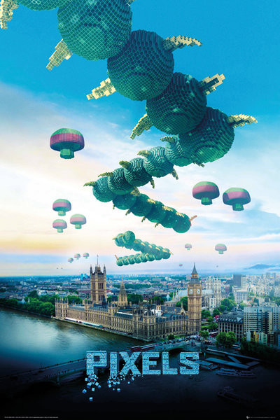 Poster Pixels - Centipede