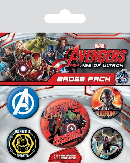 Set bedževa Avengers 2: L'Ère d'Ultron
