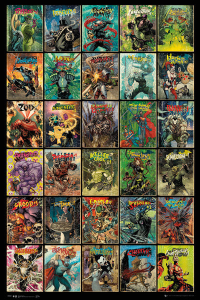 Плакат DC Comics - Forever Evil Compilation