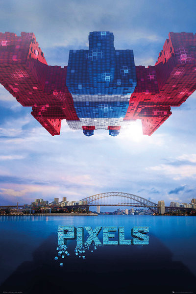 Плакат Pixels - Galaga