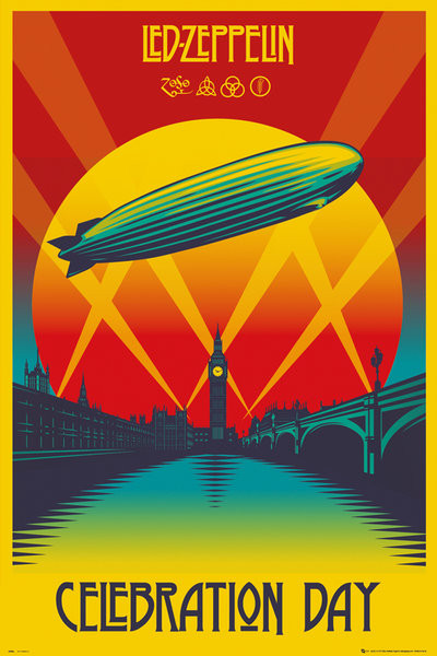 Poster Led Zeppelin - Celebration Day