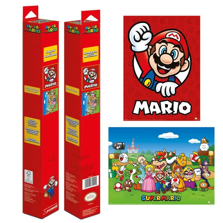 Conjunto de presente Super Mario - Characters