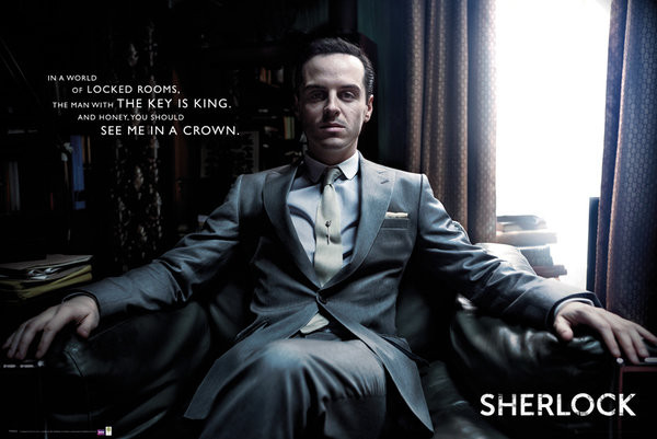 Плакат Sherlock - Moriarty Chair