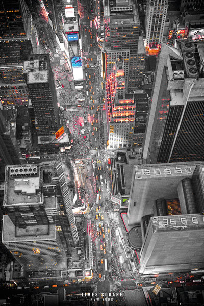 Αφίσα New York - Times Square Lights