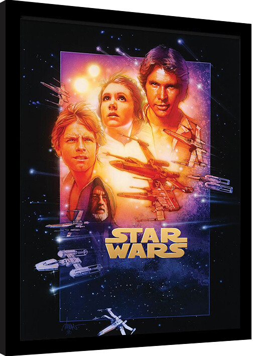 Kehystetty juliste Star Wars - Episode IV
