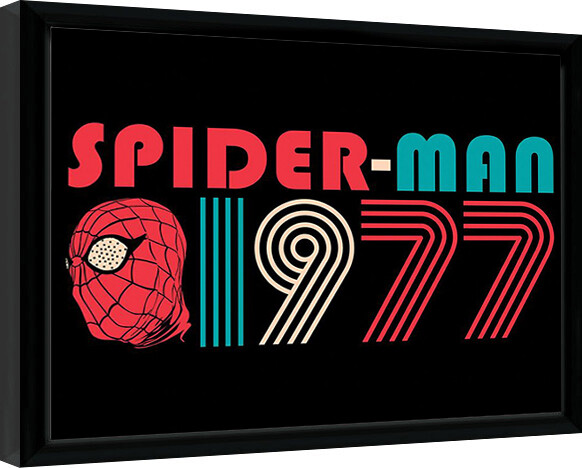 Uokvirjen plakat Spider-Man - 1977