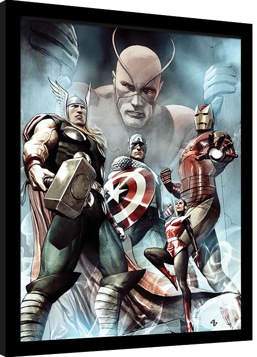 Κορνιζαρισμένη αφίσα Marvel Classic - Captain America: Hail Hydra Vol 1