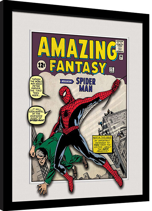Poster emoldurado Marvel - Spider-Man Comic