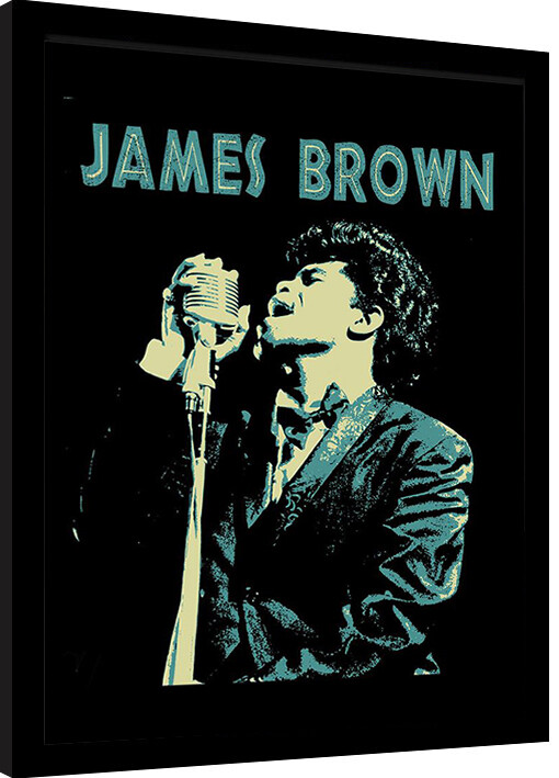 Kehystetty juliste James Brown - Sing
