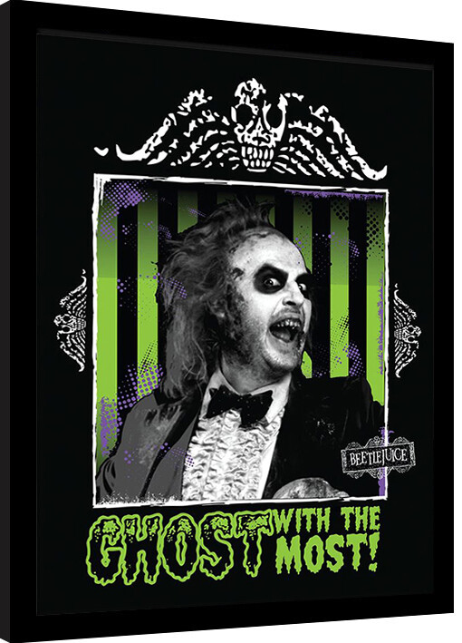 Framed Poster Beetlejuice - Ghost With The Most