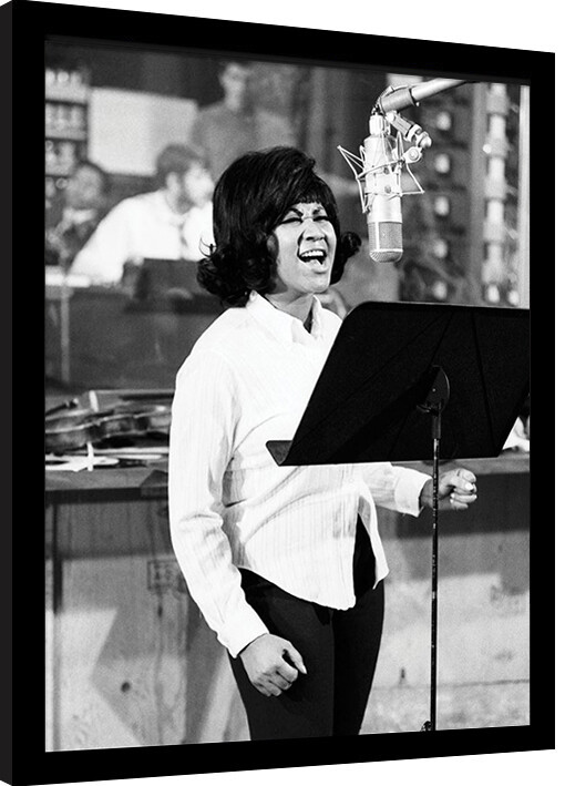 Κορνιζαρισμένη αφίσα Aretha Franklin - Photo