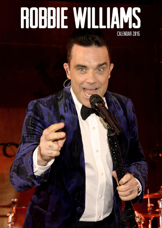 Calendar 2027 Robbie Williams
