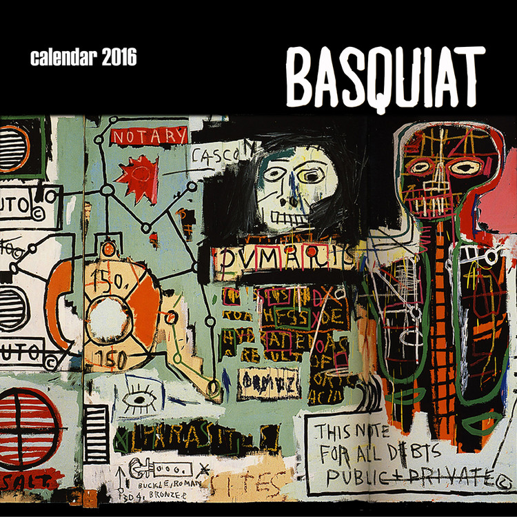 Calendar 2027 Basquiat Street Art