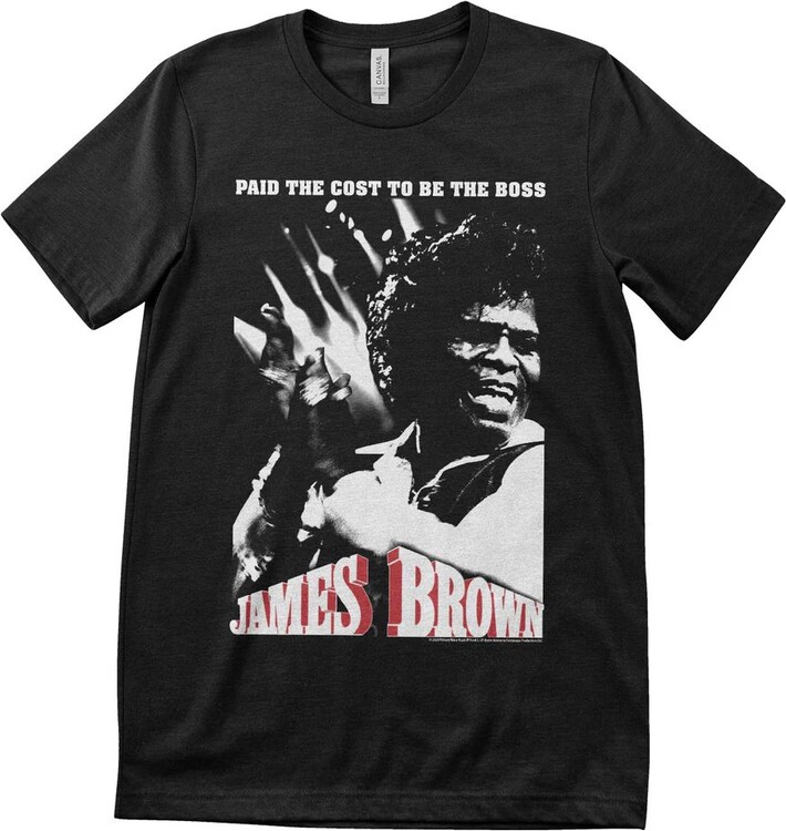 Μπλουζάκι James Brown - Cost To Be The Boss