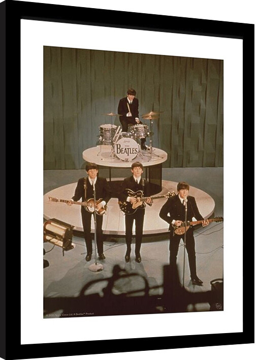 Рамкиран плакат The Beatles - Sullivan Show