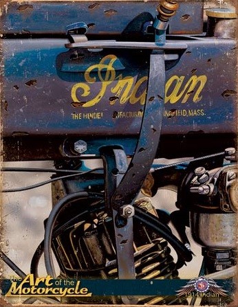 Metallikyltti Indian 1914 - Jacobs