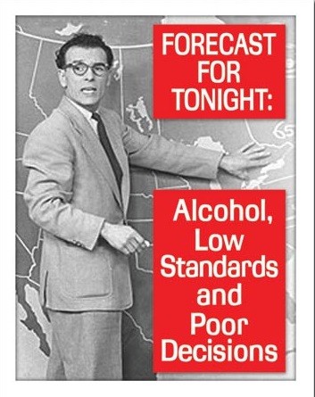 Metallikyltti Ephemera - Tonight's Forecast