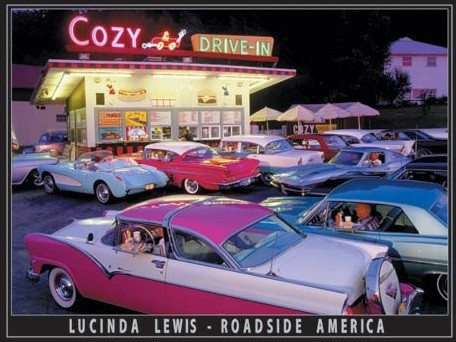 Μεταλλική πινακίδα Lewis - Cozy Drive In