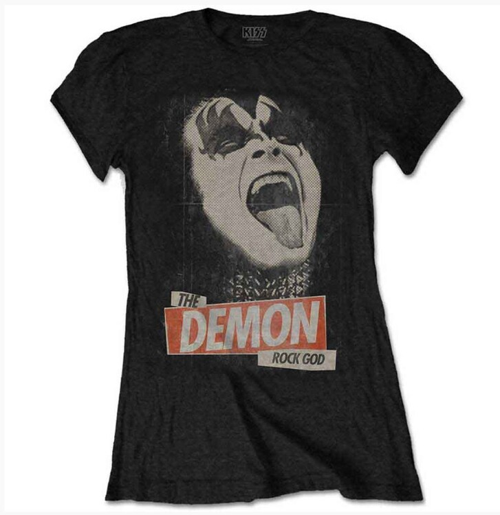 Тениска KISS - The Demon Rock God