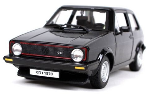 Volkswagen Golf MK1 GTI Black 1:24