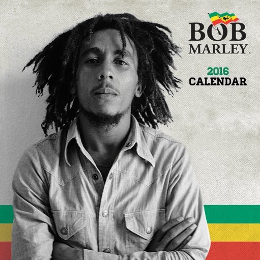 Календар 2027 Bob Marley