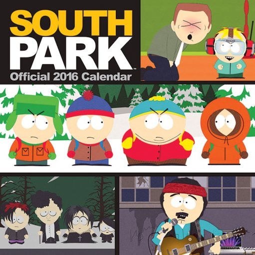 Calendar 2016 South Park