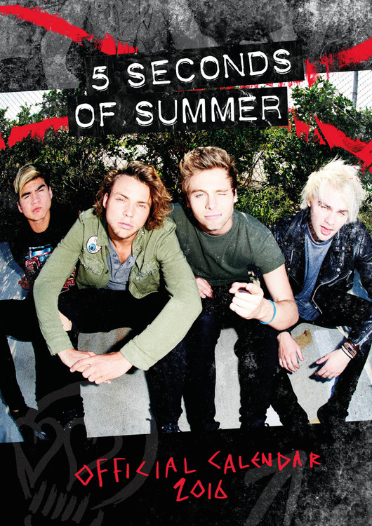 Ημερολόγιο 2027 5 Seconds of Summer