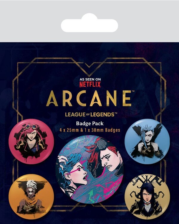 Комплект значки 4 броя Arcane