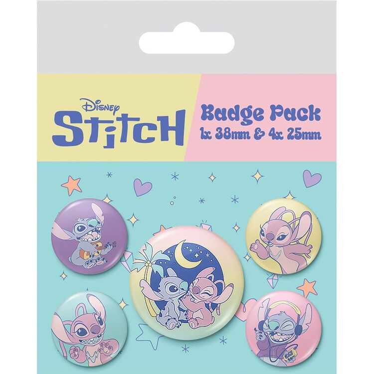Badge set Lilo & Stitch - Fun