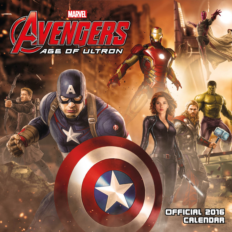 Календар 2027 Avengers: Age Of Ultron