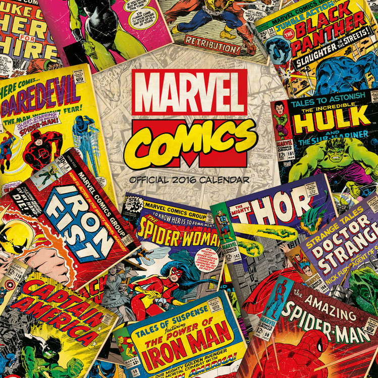 Calendar 2027 Marvel Retro Classics