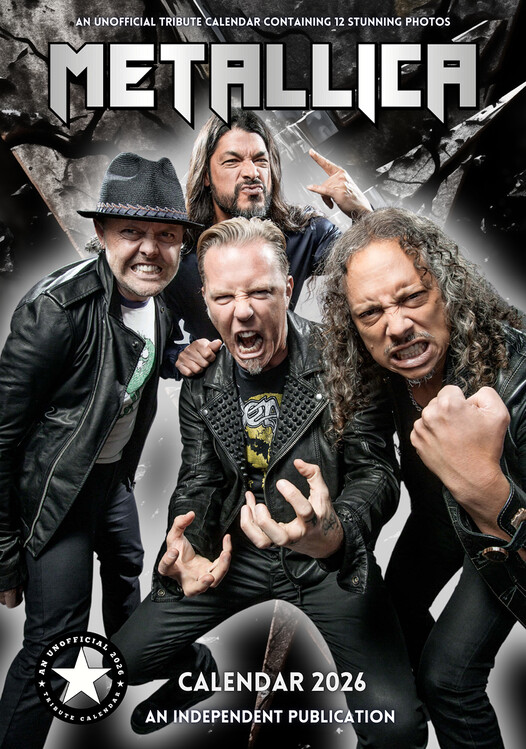 Calendar 2026 Metallica