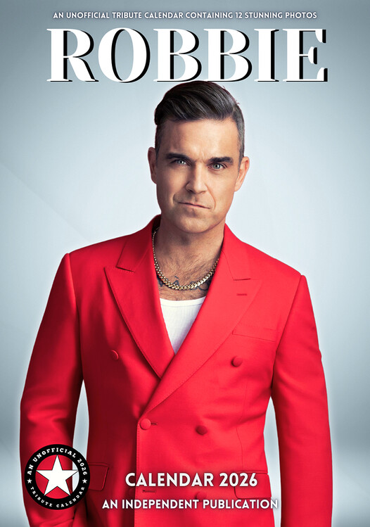 Calendar 2027 Robbie Williams