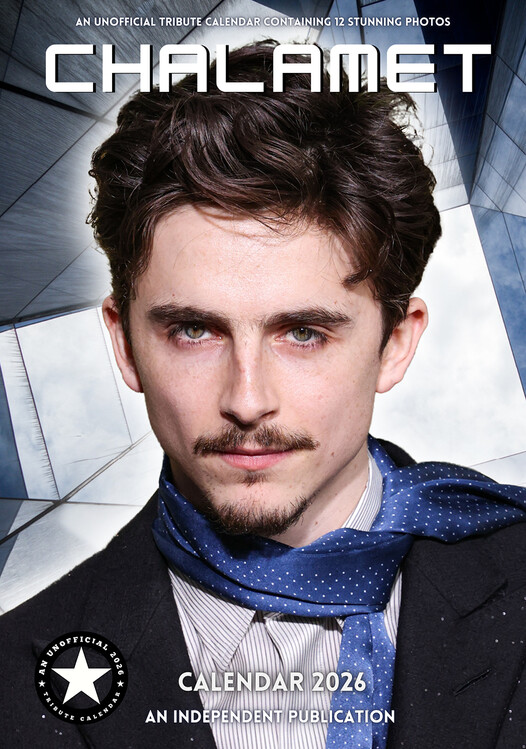Ημερολόγιο 2027 Timothée Chalamet