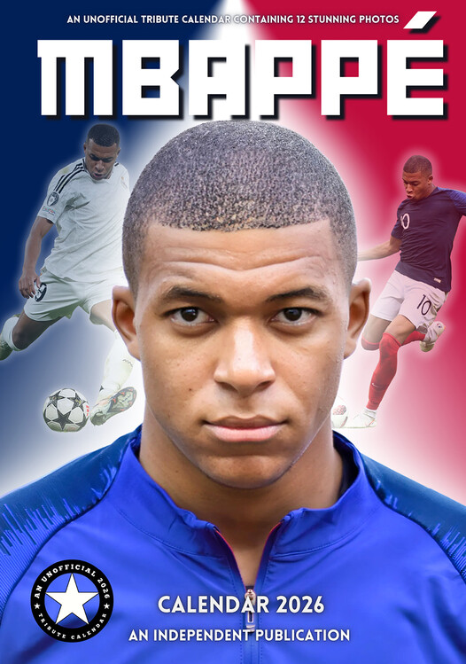 Koledar 2027 Mbappe