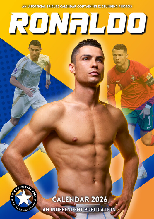 Календар 2027 Ronaldo