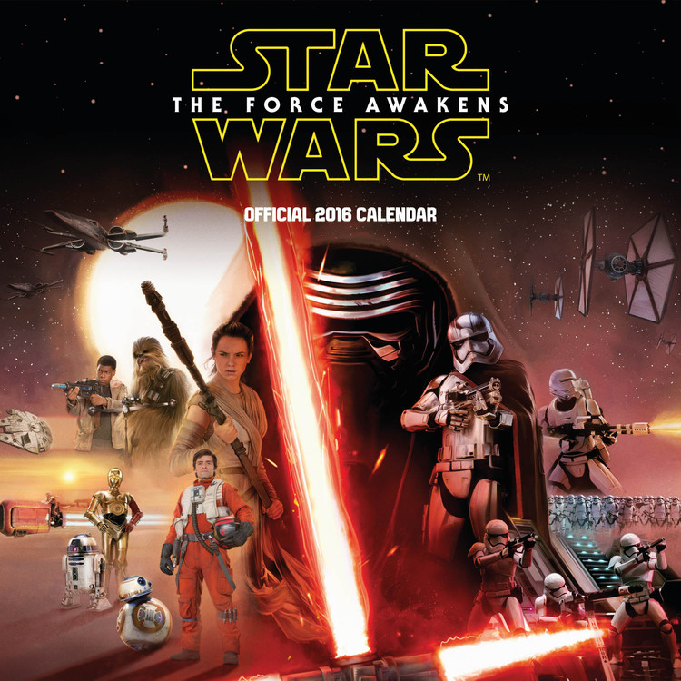Календар 2027 Star Wars VII: Síla se probouzí