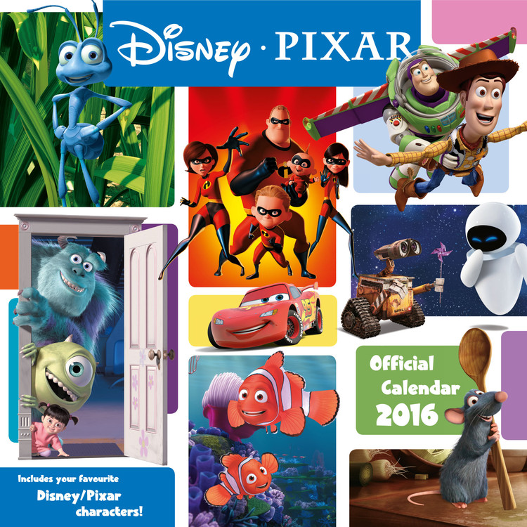 Kalenteri 2027 Pixar