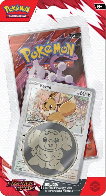 Pokémon TCG: SV10 Destined Rivals - Checklane Blister - Eevee