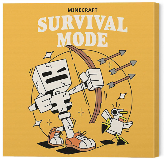 Принти на полотні Minecraft - Survival Mode